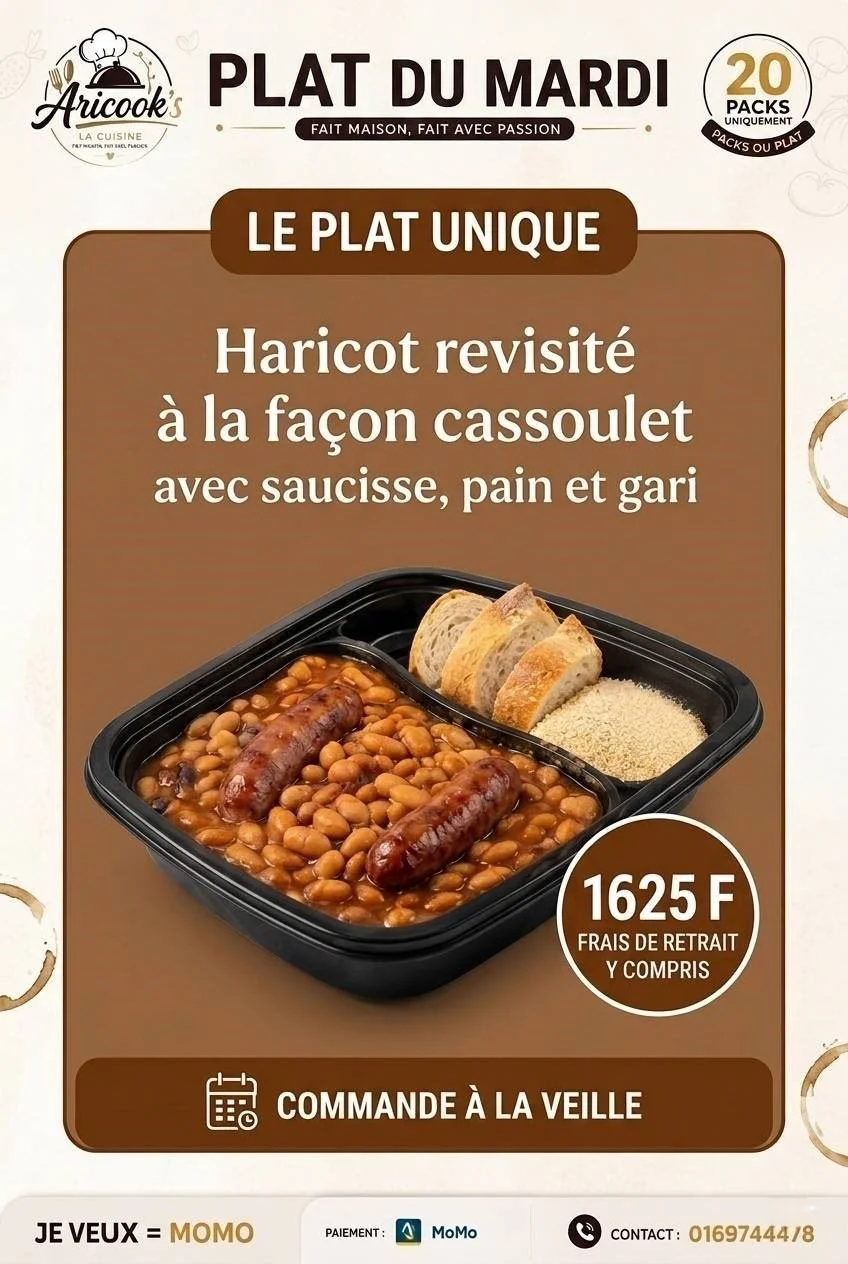 Haricots revisité façon cassoulet